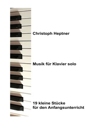cover image of Musik für Klavier solo